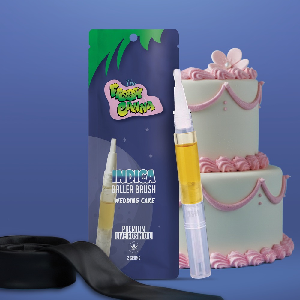 Rosin Baller Brush &mdash; Wedding Cake